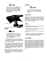 Preview for 4 page of MTD 116-500A Owner'S Operating Service Instruction Manual