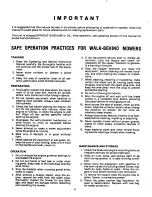 Preview for 2 page of MTD 116-670A Owner'S Operating Service Instruction Manual