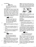 Предварительный просмотр 5 страницы MTD 116-890A Owner'S Operating Service Instruction Manual