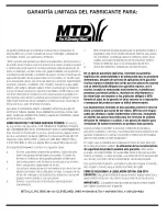 Preview for 32 page of MTD 11A-414E729 Operator'S Manual