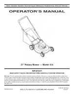 Preview for 33 page of MTD 11A-414E729 Operator'S Manual