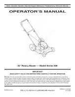 MTD 11A-503F000 Operator'S Manual предпросмотр