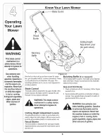 Предварительный просмотр 8 страницы MTD 11A-503F000 Operator'S Manual