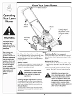 Предварительный просмотр 8 страницы MTD 11A-508H731 Operator'S Manual