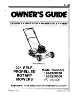 MTD 120-280R000 Owner'S Manual preview