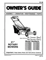 MTD 120-460R372 Owner'S Manual предпросмотр