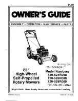 MTD 120-524R000 Owner'S Manual предпросмотр