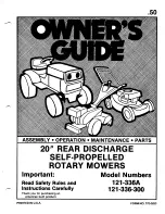 MTD 121-336-300 Owner'S Manual предпросмотр