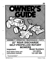 Preview for 1 page of MTD 121-337-300 Owner'S Manual