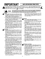 Preview for 2 page of MTD 122-280R000 Owner'S Manual