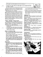 Предварительный просмотр 5 страницы MTD 122-370-033 Operating/Service Instructions Manual