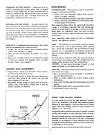 Предварительный просмотр 6 страницы MTD 122-940 Operating/Service Instructions Manual