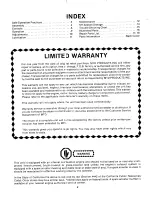 Предварительный просмотр 2 страницы MTD 124-224-000 Owner'S Manual