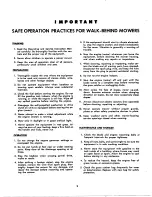 Preview for 2 page of MTD 124-260A Owner'S Operating Service Instruction Manual