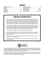 Предварительный просмотр 2 страницы MTD 124-376-000 Owner'S Manual