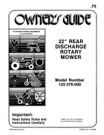 MTD 125-376-000 Owner'S Manual preview