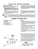 Preview for 6 page of MTD 128-466B000 Owner'S Manual