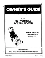 MTD 129-836B401 Owner'S Manual предпросмотр