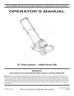 Предварительный просмотр 1 страницы MTD 12A-265C001 Operator'S Manual