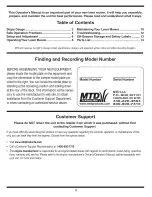 Предварительный просмотр 2 страницы MTD 12A-265C001 Operator'S Manual