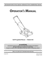 MTD 12A-26JC006 Operator'S Manual предпросмотр