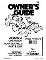 Preview for 1 page of MTD 130-390A Owner'S Manual