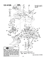 Предварительный просмотр 30 страницы MTD 131-412A Owner'S Manual