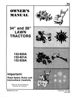 MTD 132-620A Owner'S Manual предпросмотр