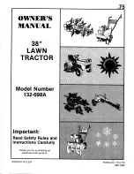 MTD 132-698A Owner'S Manual предпросмотр