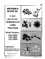 MTD 132-760A Owner'S Manual preview