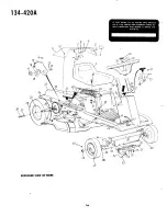 Предварительный просмотр 16 страницы MTD 134-420A Owner'S Operating Service Instruction Manual