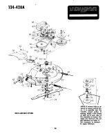 Предварительный просмотр 22 страницы MTD 134-420A Owner'S Operating Service Instruction Manual