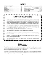 Предварительный просмотр 2 страницы MTD 134-619-000 Owner'S Manual