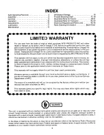 Предварительный просмотр 2 страницы MTD 134-720-000 Owner'S Manual