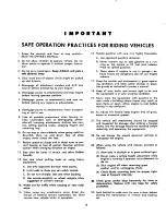 Предварительный просмотр 2 страницы MTD 135-380A Owner'S Operating Service Instruction Manual