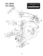 Предварительный просмотр 24 страницы MTD 135-390A Owner'S Operating Service Instruction Manual