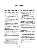 Предварительный просмотр 2 страницы MTD 135-420A Owner'S Operating Service Instruction Manual