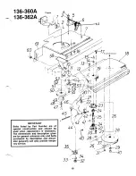 Предварительный просмотр 19 страницы MTD 136-360A Owner'S Operating Service Instruction Manual