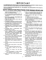 Предварительный просмотр 2 страницы MTD 136-445A Owner'S Operating Service Instruction Manual