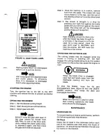 Предварительный просмотр 9 страницы MTD 136-475A Owner'S Operating Service Instruction Manual