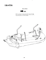 Предварительный просмотр 28 страницы MTD 136-475A Owner'S Operating Service Instruction Manual