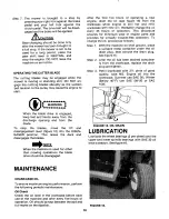 Предварительный просмотр 10 страницы MTD 136-480A Owner'S Operating Service Instruction Manual