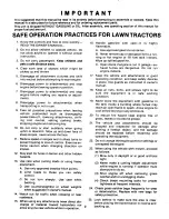 Preview for 2 page of MTD 136-495A Owner'S Operating Service Instruction Manual