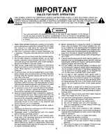 Предварительный просмотр 5 страницы MTD 137-320-000 Owner'S Manual