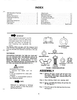 Предварительный просмотр 3 страницы MTD 137-496A Owner'S Manual