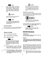 Предварительный просмотр 9 страницы MTD 137-496A Owner'S Manual