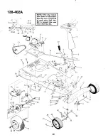 Предварительный просмотр 20 страницы MTD 138-402A Owner'S Manual