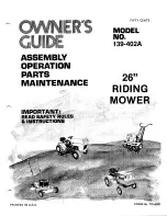 MTD 139-402A Owner'S Manual предпросмотр