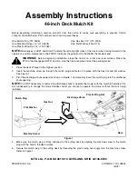 MTD 13AAB11CH712 Assembly Instructions предпросмотр