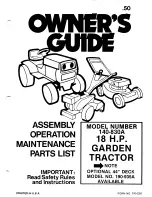 MTD 140-830A Owner'S Manual preview